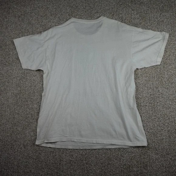 Chuck Norris Destroyed the Periodic Table Funny Graphic T-Shirt White Large - Picture 5 of 6